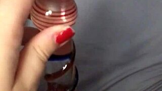 Teasing my pussy slow with favorite dildos tonight