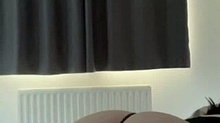 Step Daughter Masturbates While Step Dad Listens Next Door