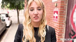 Hey, did Torbe really catch hot Argentinian Agustina on street for raw bedroom pounding?