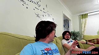 british girl takes facial