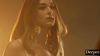 deeper i go innocent petite blonde della cate uncovers her twisted side riding big black monster cock deepthroat doggystyle cowgirl cum on tits