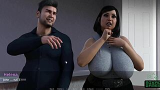 in the chubby holidays finale he crossdresses at hospital and gets caught with stepmom