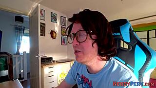 british girl takes facial