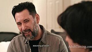 stepmom milf invites stepson to double penetrate her big ass with hubby