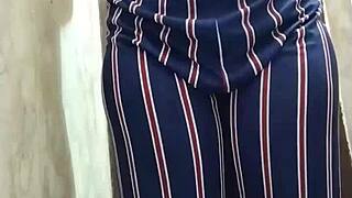 indian girl riya thakur baths and films fun video for boyfriend 😊🛁