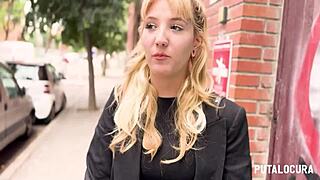 Hey, did Torbe really catch hot Argentinian Agustina on street for raw bedroom pounding?