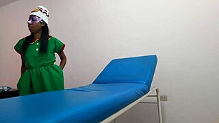 waiting in goblin costume at massage parlor for boyfriend's intimate visit