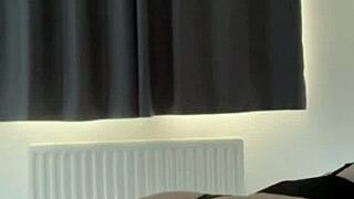 Step Daughter Masturbates While Step Dad Listens Next Door