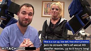 doctor's hittin me with that mandatory hitachi... freshman bella ink orgasms hard in tampa