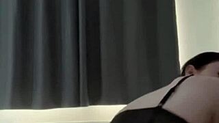 Step Daughter Masturbates While Step Dad Listens Next Door