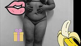 Curvy BBW Grandma Forces Dance with Huge Tits and Big Ass Swinging