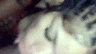 ANGELG AND KUZZ SUCK BIG BLACK COCKS FUCK MISSIONARY ORGASM