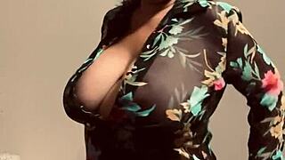 Woman fingers wet pussy deeply leading to explosive cumshot finish