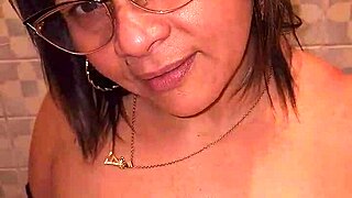 Stepmom's Panties Discovered in Bathroom