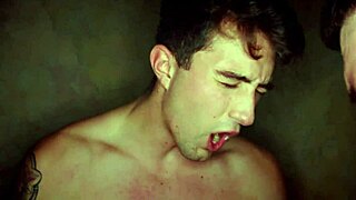 ever seen a skinny slut take double penetration gangbang with gagging face fucking and cum in mouth? jimmy bud destroys her