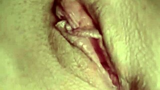 Curvy Amateur Fat Pussy Squirts Hard From Intense Machine Fingering