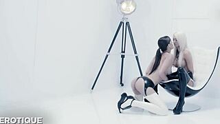 candice luca and lena love lick juicy pussies passionately outdoors!