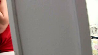 barely legal petite teen couple fucks rough pov to screaming orgasms