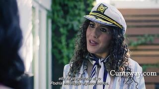 hogtied sub liv revamped gets dominated by avery black pussy licking to squirting orgasm