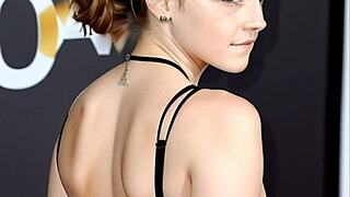 Hey, think you can handle Emma Watson's wild cum challenge game?