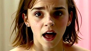 Hey, think you can handle Emma Watson's wild cum challenge game?