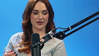 Siri Dahl Fingers Hairy Pussy Close-Up During Erotic Casting Interview