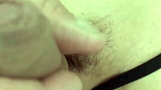 Humiliated Small Cock Man Sniffs Panties While Undressing