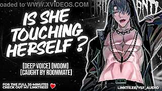 roommate catches you stroking demands your cum now!