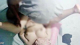 CCTV Catches Kabit Bent Over Doggystyle Creampie Missionary Orgasms