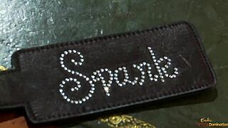 Babe Spanks Friend's Plump Ass Hard