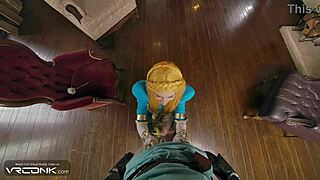 Princess Zelda Begs for Deep Creampie in Wet Pussy Parody