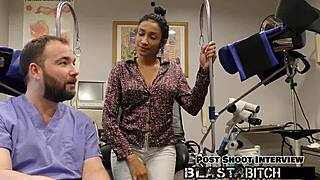 Miss Mars' Face Drips with Thick Cum Load