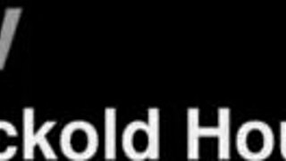 wake up corny boyfriend for this hot threesome with your buddy pounding her!