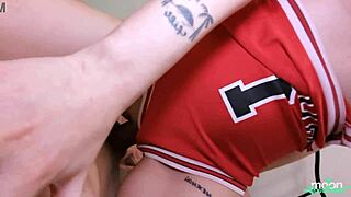 stepsis cheerleader fails so he calms her dirty with dick pov