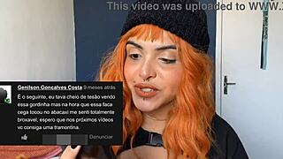 Lendo Comentários Do Meu Vídeo Boquete Macio Gordinha No Casting!
