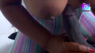 stunning african slut rides massive cock like a goddess