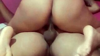 real brazilian latina couple has wild anal cumshot sex