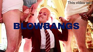 yo british teen 18+ in lingerie deepthroats sucks cum covered facial swallow with big tits nylon stockings wet blowjob.