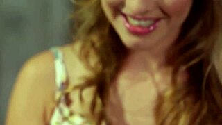 Tiny lesbians finger petite teen's shaved pussy close-up