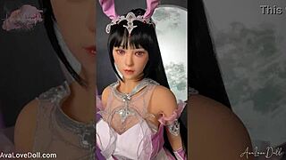 shino the moon queen cosplay bitch spreads her slutty pussy wide