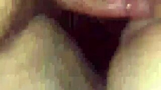 Suggestive homemade hotel pounding leaves girlfriend's pussy dripping cum