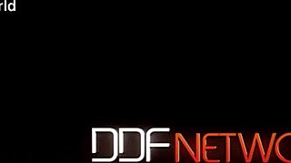 sexy brunette with small natural tits shaves hairless pussy in heels lingerie bedroom solo