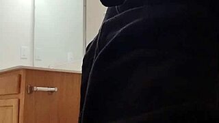 Girlfriend Wife Masturbates Wet Pussy in Garage to Slow Motion Cum Fantasy