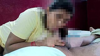 sweet schoolgirl gives boyfriend blowjob orgasm sex creampie on pussy hindi audio