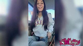 Sofia Sweet's Rough Outdoor Ride from Asturias to Madrid on One Cock