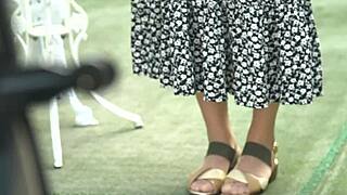 Aiko first shoot wife licks squirts cock 😏💦