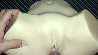 candy loves anal sex in her favorite bent over desk position with close-up gaping