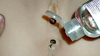 candy loves anal sex in her favorite bent over desk position with close-up gaping