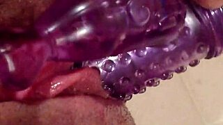 hey little friend, wanna lend your wet pussy and help with this dildo cum play? 