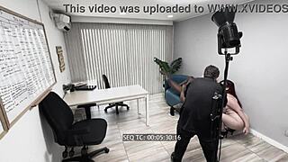 Juan Bustos voyeurs Boris Jackson, Christy Evans and Petra Kath behind porn scenes